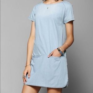Urban Outfitters BDG light blue chambray dress